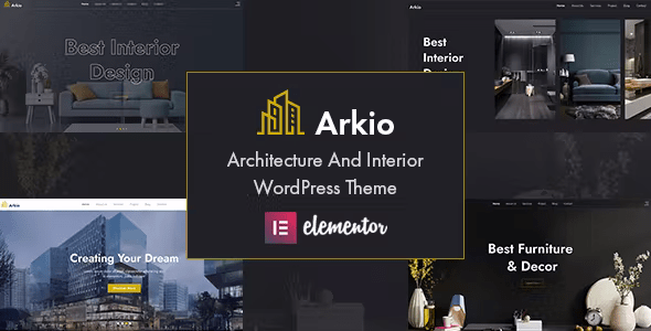 Arkio – Architecture &amp; Interior WordPress Theme