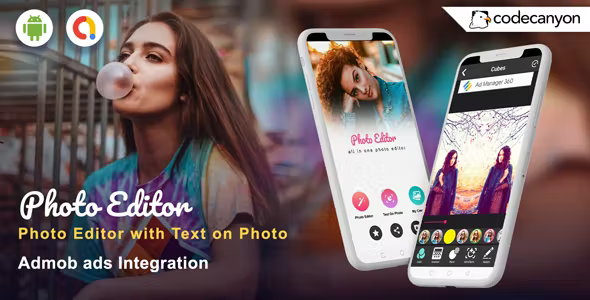 Android Photo Editor – Text On Photo, Quotes maker, Photo Effect (Android 12 Supported)