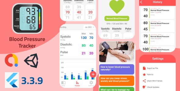 Blood Pressure Tracker – Flutter App