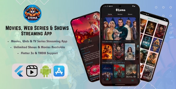 Stema v1.0 – Your Ultimate Destination for Movies, Series, and TV Shows | Android  iOS