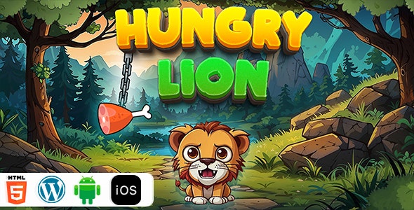 Hungry Lion – HTML5 Game