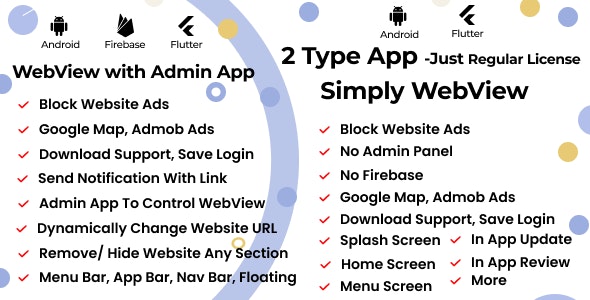 Webview – WebView with Admin App | Real-Time Customizable WebView And Simple WebView