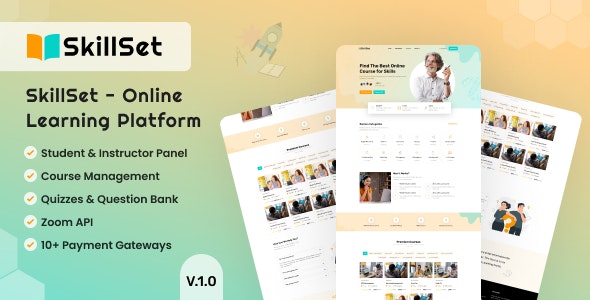 SkillSet – Online Learning Platform