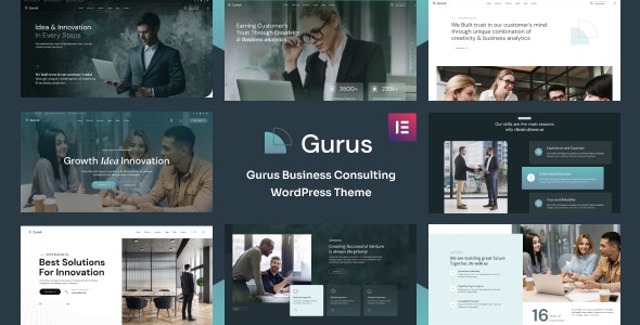 Gurus – Business Consulting WordPress Theme