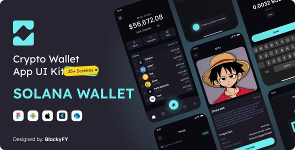 Solana Wallet Pro – Fully Functional Mobile App