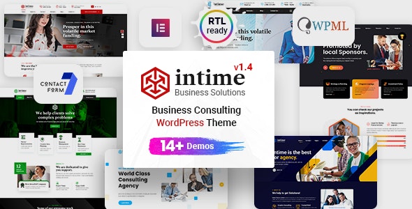 Intime – Business Consulting Theme