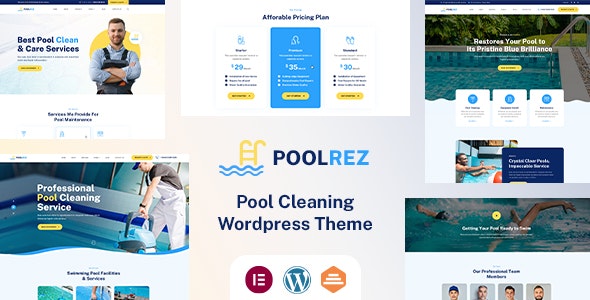 Poolrez | Pool Cleaning WordPress Theme