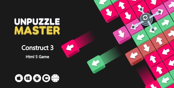 UnPuzzle Master – HTML5 Game (Construct 3)