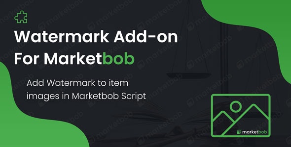 Watermark Add-on For Marketbob