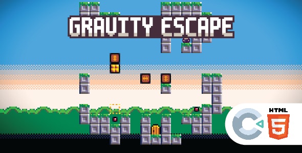 Gravity Escape – HTML5 – Construct 3