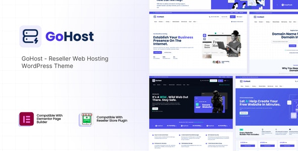 GoHost – Reseller Web Hosting WordPress Theme