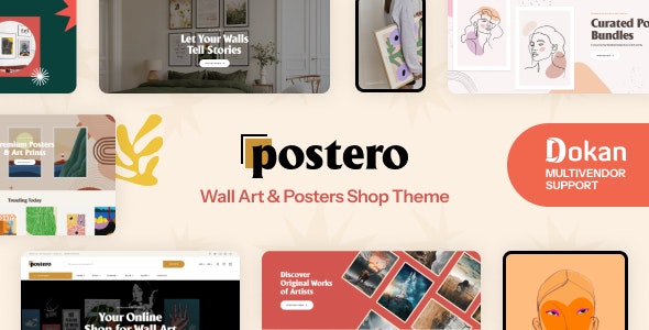 Postero – Wall Art & Poster WooCommerce Theme 1.1.6