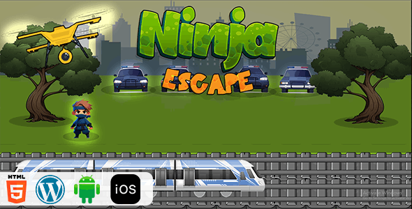 Ninja Escape – HTML 5 Game