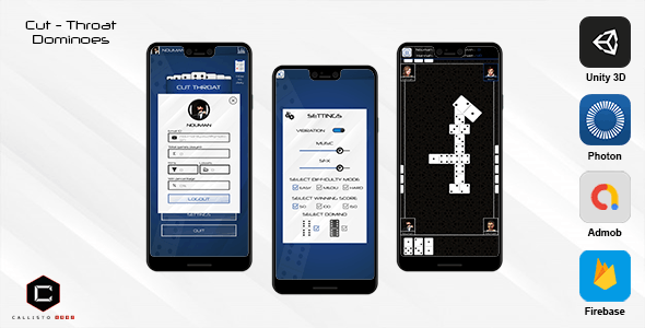 Cut Throat – Dominoes Multiplayer Game Unity