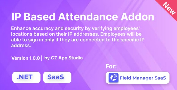 IP Based Attendance For Field Manager SaaS | .NET