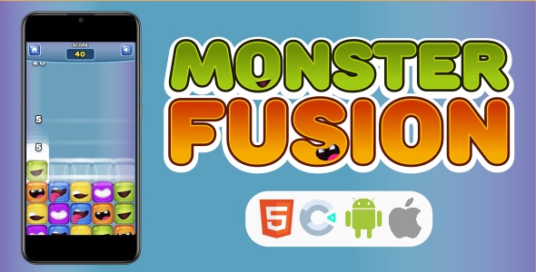 Monster Fusion – HTML5 Game – Construct 3