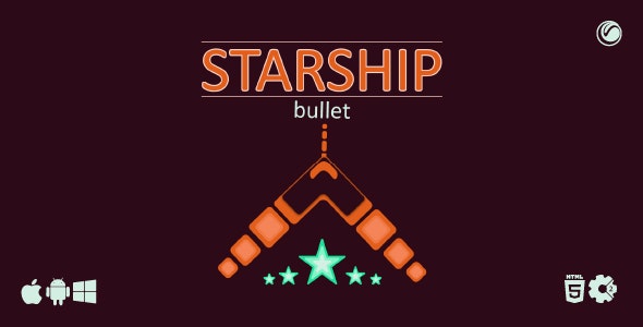 Starship Bullet | HTML5 Construct Game