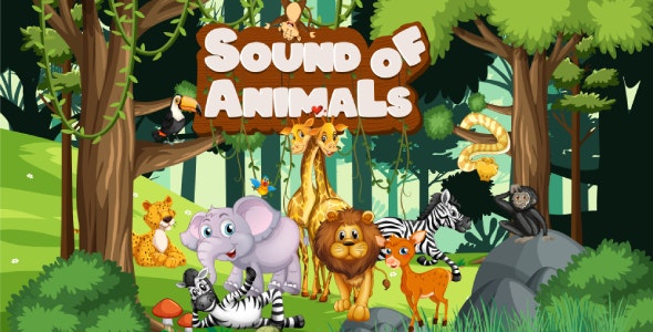 Sounds of Animal Game – Educational Game – HTML5, Construct 3