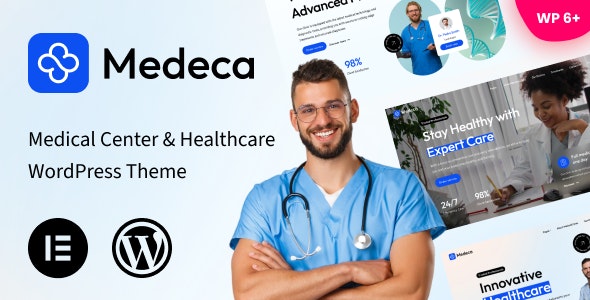 Medeca – Medical Center  Healthcare WordPress Theme