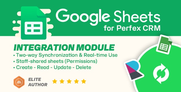 Google Workspace Integration module for Perfex CRM – Google Spreadsheets & Google Docs 1.2