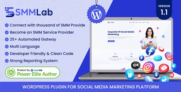 SMMLab – Social Media Marketing WordPress Plugin