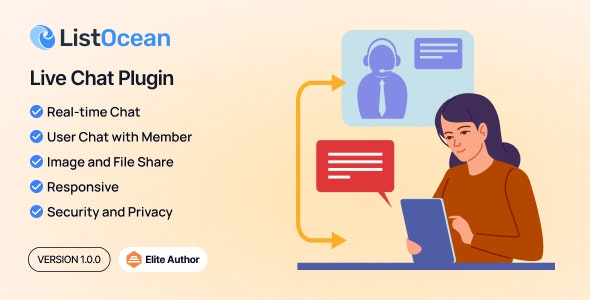 Live Chat Plugin – Listocean Classified Ads Listing Marketplace Platform