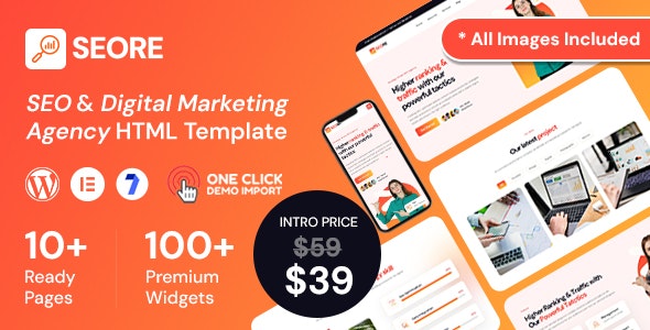 Seore – SEO And Digital Marketing Agency WordPress Theme