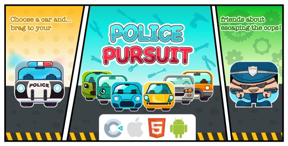 Police Pursuit – HTML5 – Construct 3