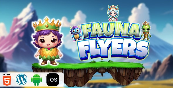 Fauna Flyers – HTML5 Construct3 Game