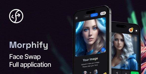 Morphify Faceswap Flutter Full Application