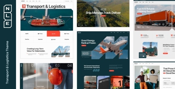 FreightExpress – Transport  Logistics WordPress Theme