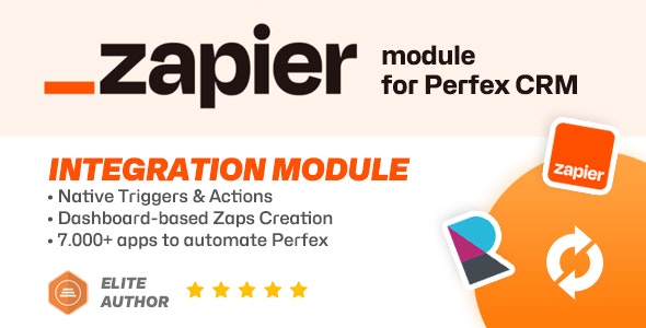 Zapier module for Perfex CRM – Automate your workflow and business tasks 2.0.5