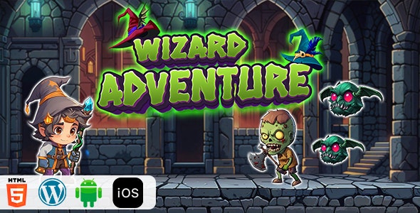 Wizard Adventure – HTML5 Game