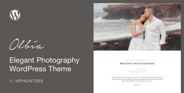 Olbia – Elegant WordPress Theme for Photographers