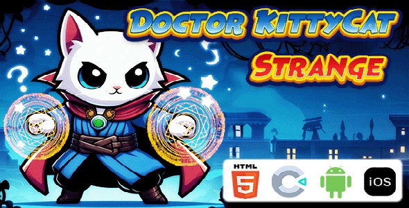 Doctor KittyCat Strange – (HTML5|Construct 3) PuZzLe GaMe