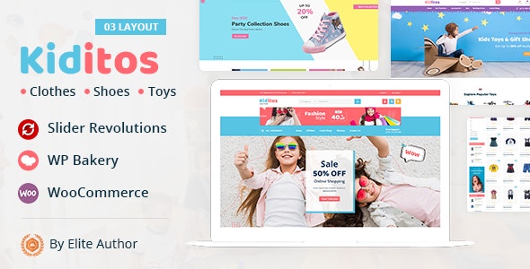 Kiditos – Baby and Kids Multi Store WooCommerce Theme 2.2