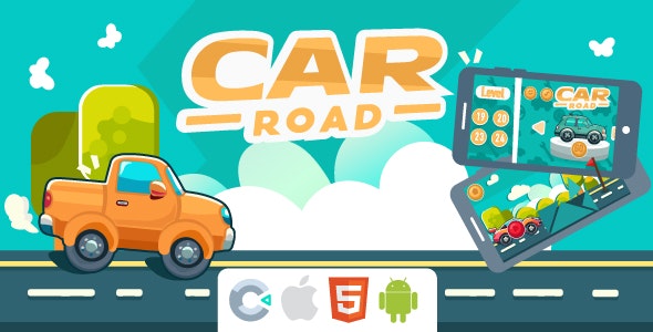 Car Road – HTML5 – Construct 3