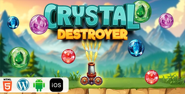 Crystal Destroyer – HTML5 Game