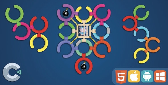 Rotate the Rings (Construct 3 | HTML5)