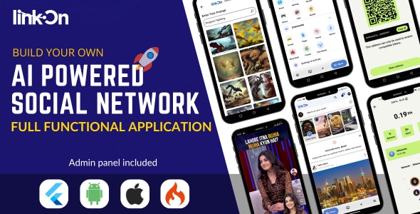 LinkOn – AI Powered Social Network Platform APP 2.0