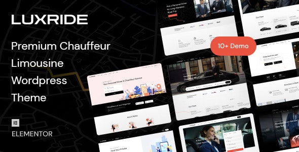 Luxride – Chauffeur Limousine Transport & Car Hire WordPress Theme