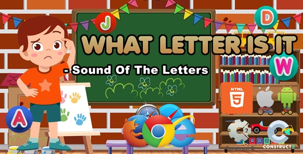 What Letter Is It? Educational Game – (.Capx/C3p)