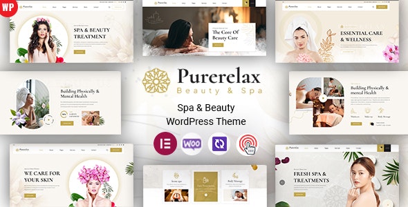 Purerelax – Spa  Beauty WordPress Theme