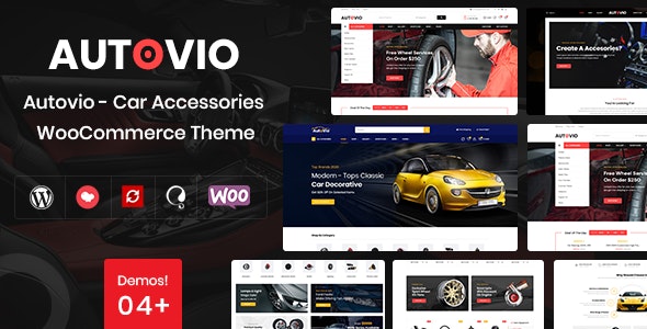 Autovio – Car Accessories WooCommerce Theme