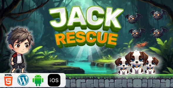 Jack Rescue – HTML5 Construct3 Game