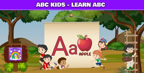 Learn ABC – For Kids App | A to Z Learning for Kids | Alphabet | Writing Board | Android | Admob