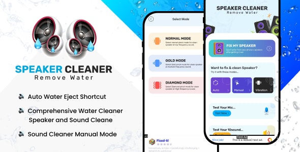 Speaker Dust Cleaner – Remove Water – Fix Speaker – Dust Remover – Water Ejector