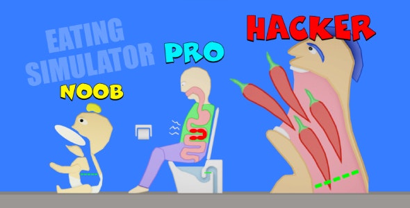 Eating Simulator – Html5 (Cosntruct3, C3p)