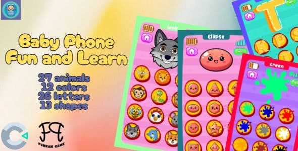 Baby Phone – Fun and Learn (HTML5, Construct 3)