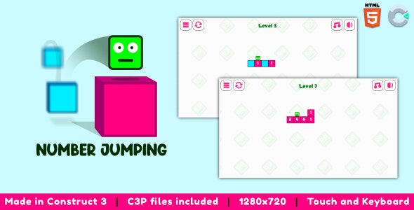 Number Jumping – HTML5 Casual game